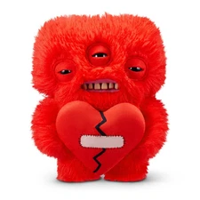 New Fuggler Love Fugg Annoyed Alien Valentine Red Heart Funny Ugly Monsters 9"