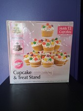 Wilton 3-Tier Cupcake Stand Metal Dessert Display Wedding Party Cake Holder