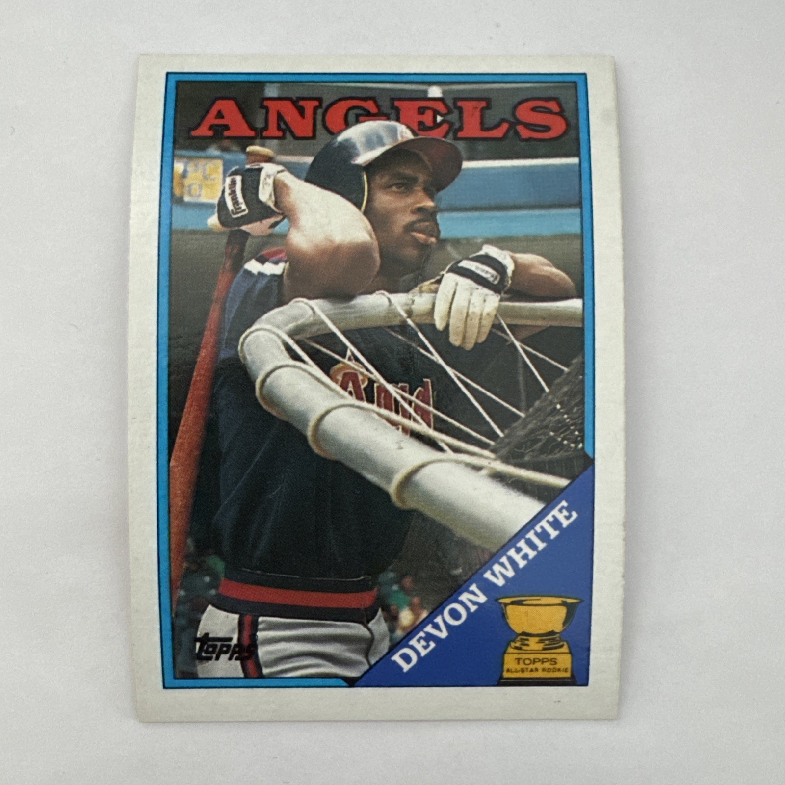 1988 Topps - Topps All-Star Rookie Devon White #192