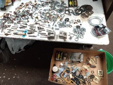 HUGE LOT#3 MISCELLANEOS HARDWARE,ROUTER BITS,TAPPING BITS,NUTS, BOLTS,WASHERS