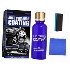 Auto Ceramics Coating  Paint Restoration Kit - All-in-1 Crystal Coating for