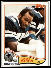 1982 Topps #320 Harvey Martin