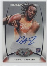 2012 Topps Platinum Rookie Refractor Auto Dwight Jones #162 Auto 1k5