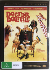 Doctor Dolittle (1967 Rex Harrison Samantha Eggar, A Newley) Region 4 DVD AS NEW