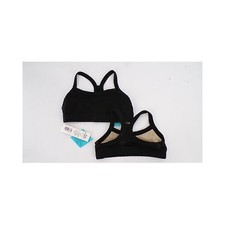 NEW Clearance Sports Bra Body Wrappers BWP062 Black 6x-7 Child Lined Jazz