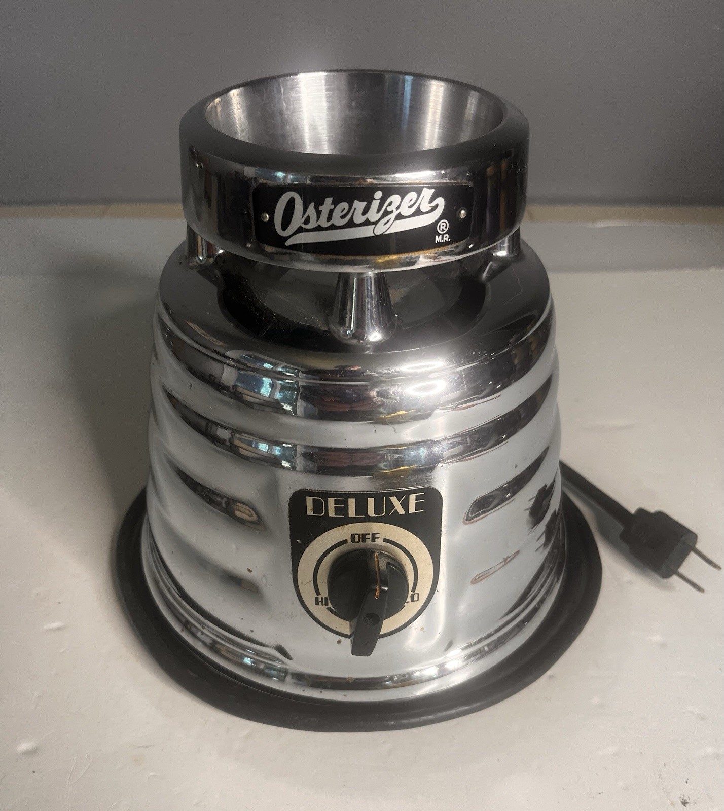 Vintage Osterizer Beehive Classic Blender Model 403 Chrome M