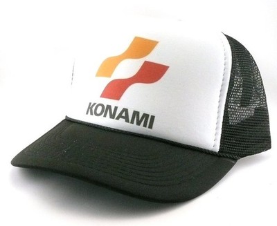 Konami Code Foam Front Trucker Hat Snapback Mesh Cap Retro Gaming