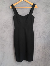 J Crew Sheath Cocktail Dress Sz 0 Black Sweetheart Neckline Wedding Structured