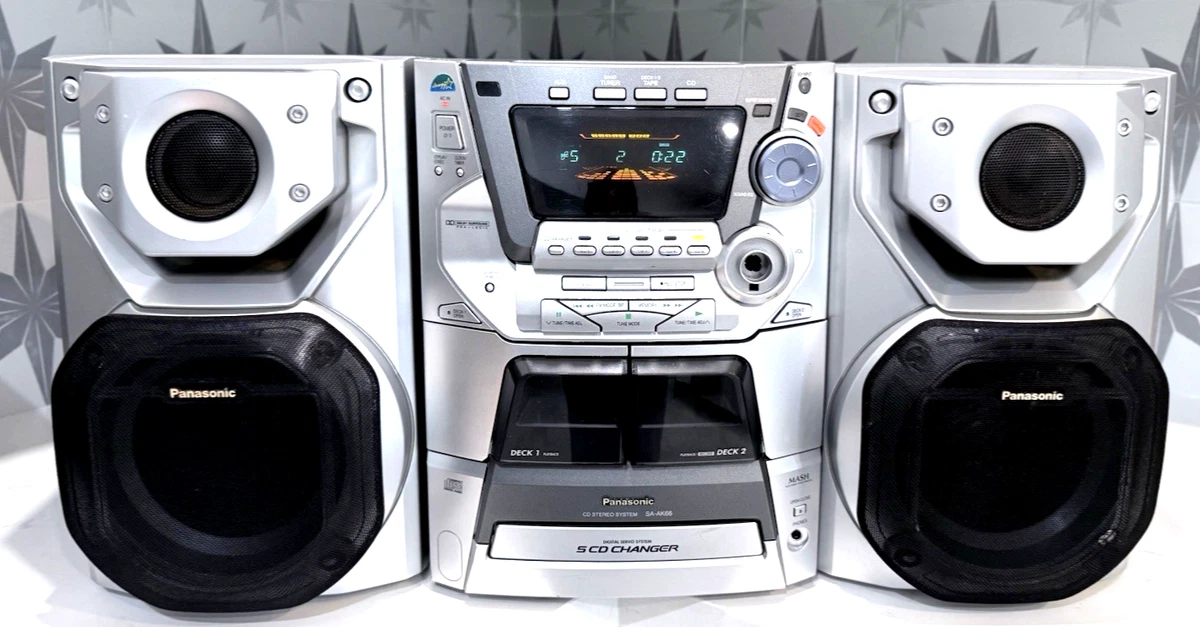 25+ Panasonic Home Audio Compact & Shelf Stereos with CD Changers
