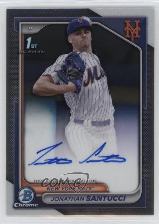 2024 Bowman Draft Chrome Prospect Auto Jonathan Santucci #CPA-JS Auto 8g8