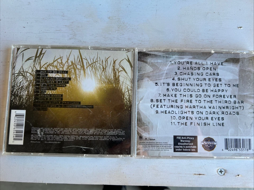 Snow Patrol CD Lot | Final Straw | Eyes Open - T3 - Imagem 4 de 4