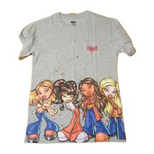 Bratz Dolls All Over Graphic Print Size Medium T-Shirt With Pocket