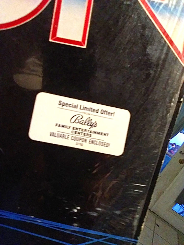 VINTAGE DISNEY TRON Motion Picture Soundtrack LP -SHRINK/BALLYS & $ STICKERS VG+ - Image 3 of 4