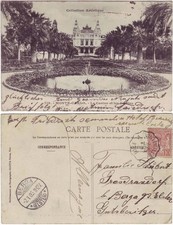 Postcard Monaco Le Casino et les Jerdins 1905