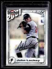 2000 Team Best Rookies / John Lackey ROOKIE ON-CARD AUTO. rookie card picture