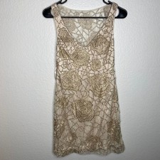 VTG Sue Wong Nocturne Y2K beaded dress embellished evening cocktail lace 6