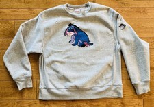 Winnie The Pooh Vintage Eeyore Crewneck Sweatshirt Disney Unisex Adult Large
