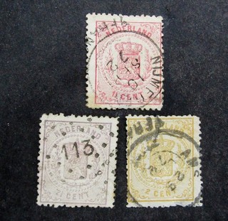 nystamps Netherlands Stamp # 20 22 Used $163 G21y460