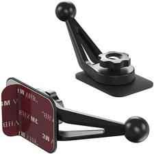 2 Pack 17Mm Ball Sticky Mount Holder for Garmin Nuvi GPS Car Phone Wireless Char