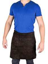 Waylander Welding Leather Waist Apron Heat Flame Resistant Heavy Duty Bib Dar...
