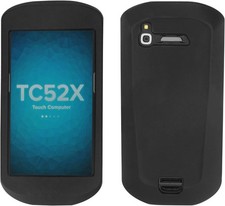 Protective Case Rugged Rubber Cover for Zebra TC51 TC52 TC52X TC56 TC57 Scanner