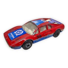 Matchbox Ferrari 308 GTB Rot Blau 1981 1 55 Modellauto Auto Sportwagen Pioneer