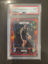 2023 Panini Prizm Victor Wembanyama Fast Break Variation #136 card