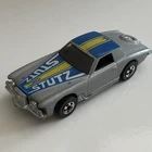 Vintage 1979 Hot Wheels Stutz Blackhawk Diecast Car Silver 1:64 Hong Kong MINT