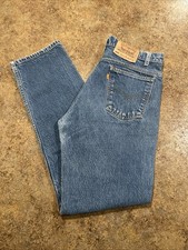 Vintage Levis 505 Orange Tab 70s Made In USA 33x32 fits 32x31 