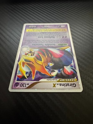 POKEMON • Giratina Lv X LIV X CROMATA RARA HOLO ULTRA RARA 130HP