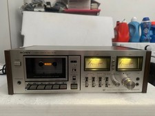 Vintage Sony TC-K5 Stereo Cassette Deck Tape Player VU Metters FOR REPAIR
