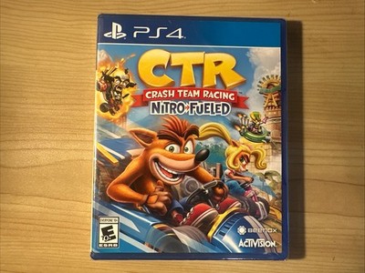 CTR CRASH TEAM RACING NITRO FUELED PS4 Playstation Brand New Factory Sealed MINT