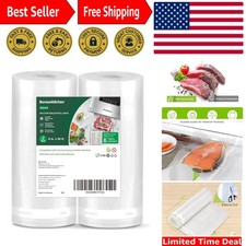 8" x 50' BPA Free Food Storage Sealer Bags - Perfect for Sous Vide Cooking