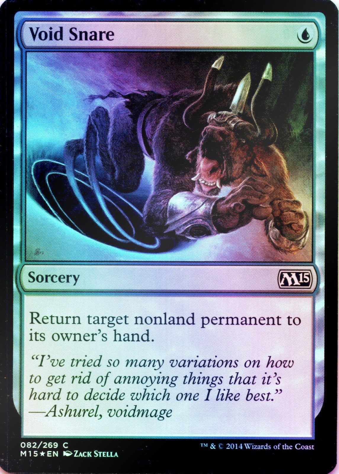 Void Snare (FOIL) M15 #82 Magic 2015 Magic: The Gathering Near Mint