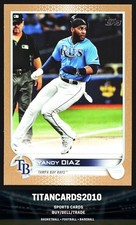 Yandy Diaz 2022 Topps /2022 SN Tampa Bay Rays #496