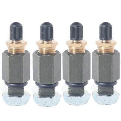 Wheel Valve Stem Kit for Hummer, HUMVEE, Qty 4 Kits