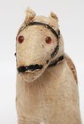 Antique Primitive Horse Pull Toy on Wheels — photo 6