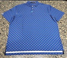 RLX Ralph Lauren Wicking Performance Polo Shirt Men  s XL Floral 98.50 NWT