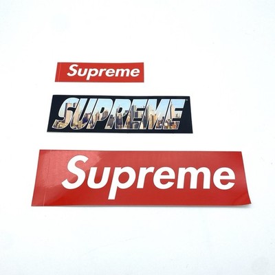 Supreme Sticker Aufkleber Set 3 Stück - Supreme Box Logo New York