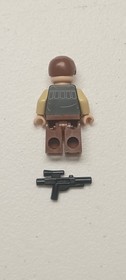 LEGO Star Wars Han Solo Minifigure 10236 75003 Black Vest with Pockets Genuine