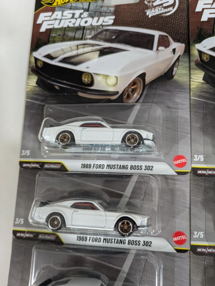 Hot Wheels 2026 Fast & Furious 25 Anniversary 1969 Ford Mustang Boss LOT 10 🔥🔥 - Image 4 of 4