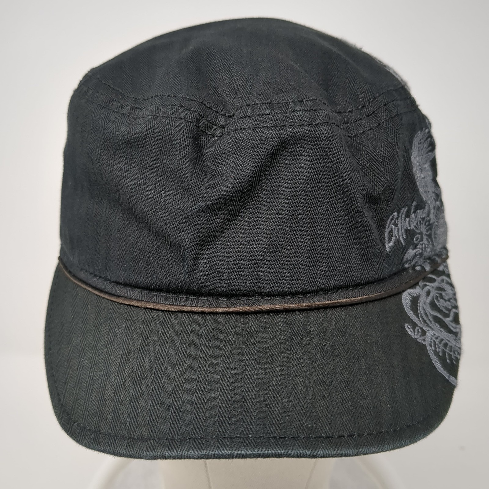Billabong Fitted Cadet Army Cap Hat Black Large E… - image 2