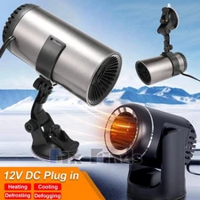 Portable Car Heater 12V DC Electric Heating Fan Defogger Defroster Demister 600W