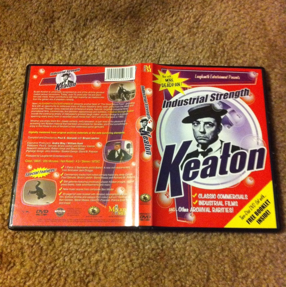 Industrial Strength Keaton DVD 2 discs with booklet 94922503862 eBay