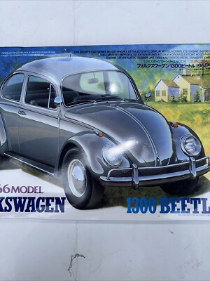 Tamiya 1966 Volkswagen 1300 Beetle プラモデル Tamiya Volkswagen 1300 Beetle 1966 1/24 Sports Car Series 136