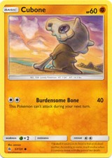 Pokemon Cubone - 57/131 - Common NM-Mint Forbidden Light on eBay