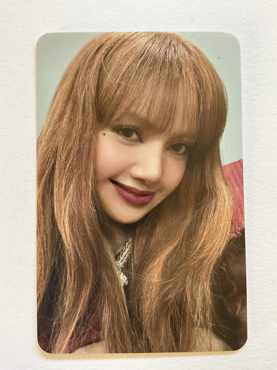 LISA BLACKPINK official photocard Pink Venom MD Pop Up Store | eBay