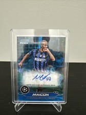 2023 Topps Stadium Club Chrome UEFA Autograph Maicon #CA-MAI card