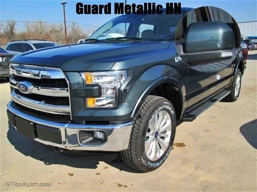 Painted HN Guard Metallic Side View Mirror Covers Cap Set For 15-20 Ford F150