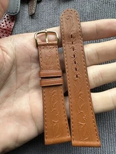 Vintage Watch Strap 20 mm Nos Top Quality By Cobra V14